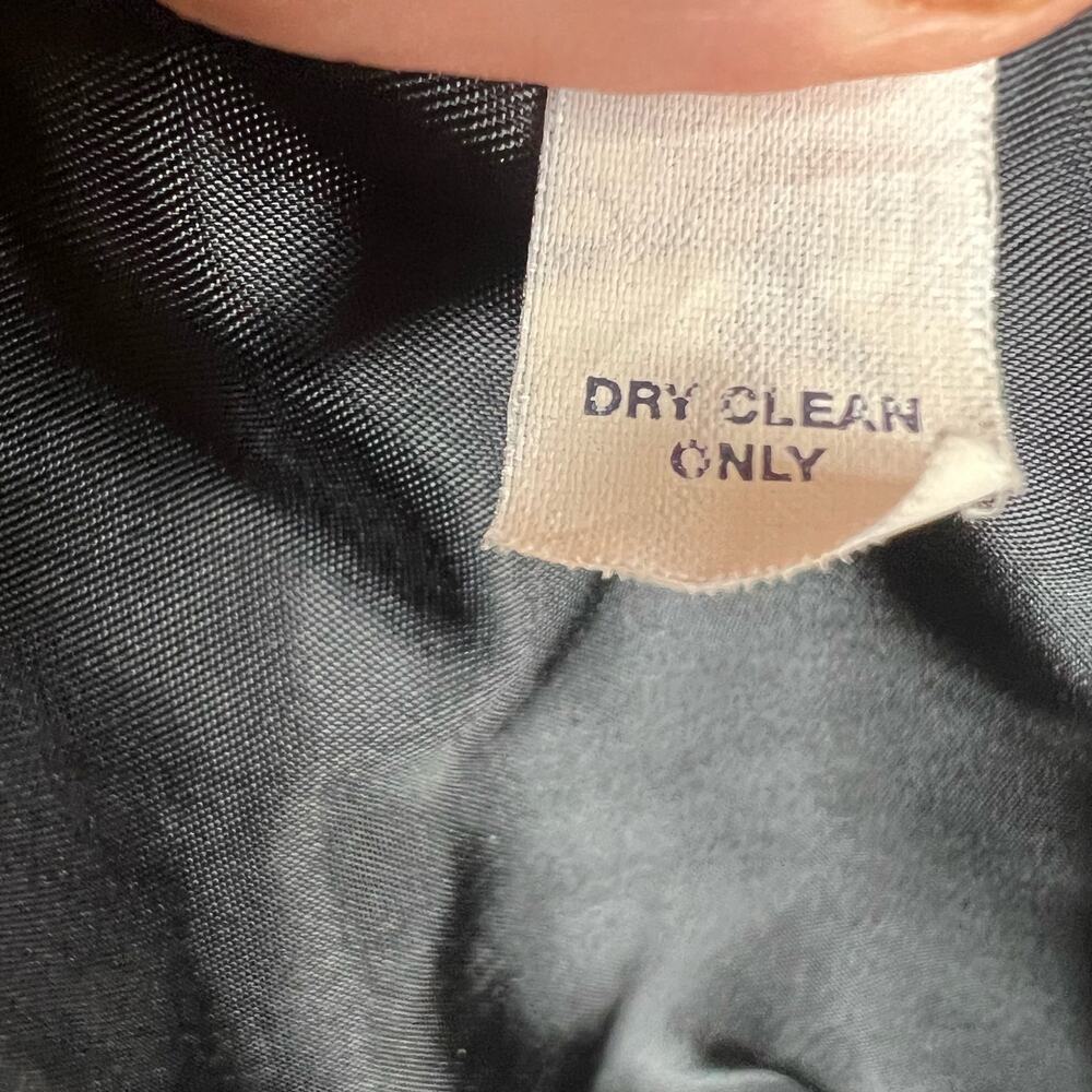 Gap‎ Black Recycled Wool Double Button Coat Women's S - Picture 6 of 9